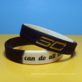 Custom Logo Sports Silicone Bangles Fashion Promotional Accessories Basketball Soft Silicone Baller Bracelets
